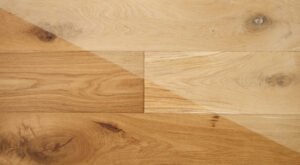 190 x 14mm Oak Rustic Brushed Unfinished