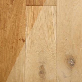 190 x 14mm Oak Rustic Brushed Unfinished