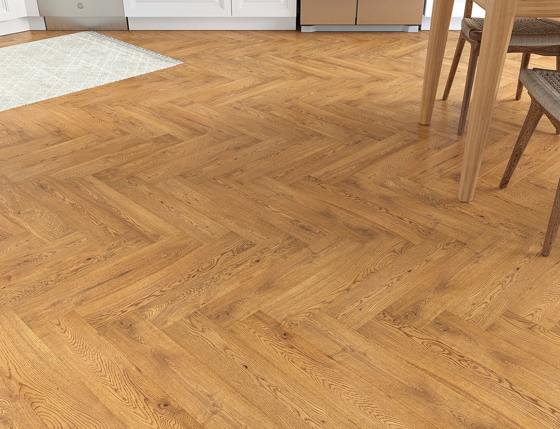 Harrow Oak 600 x 125 x 15mm - Image 3