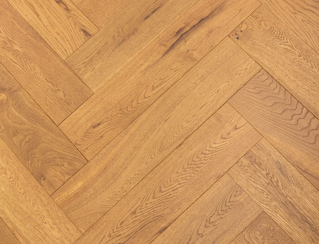 Harrow Oak 600 x 125 x 15mm - Image 2