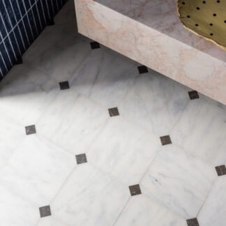 Afyon-White-Honed-Marble-Octagon