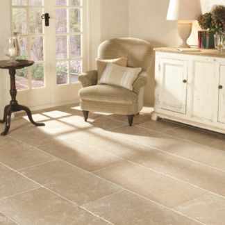 Chatillon Beige Limestone Floors of London