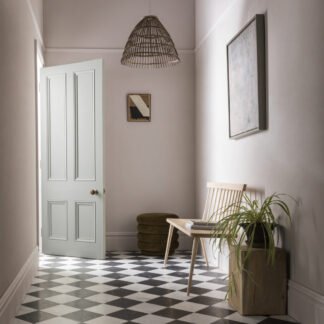 Checker Marble-Honed-hallway