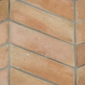 Classic Chevron Terracotta Tile
