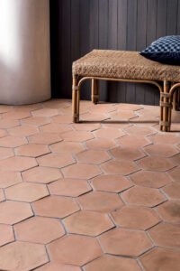 Classic Hexagon Terracotta Tile