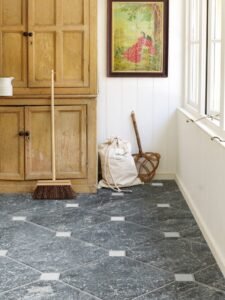 Pompeii Marble Tumbled Octagonal with Cabochons