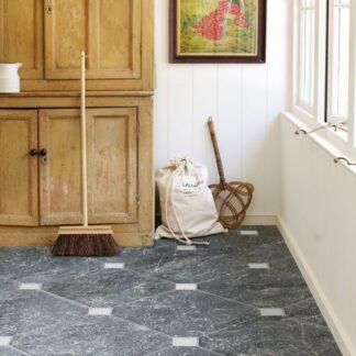 Pompeii Marble Tumbled Octagonal with Cabochons