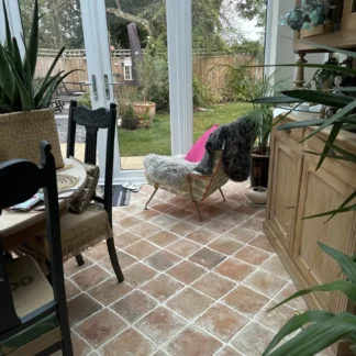 Terracotta Rustica Paja Square Tile